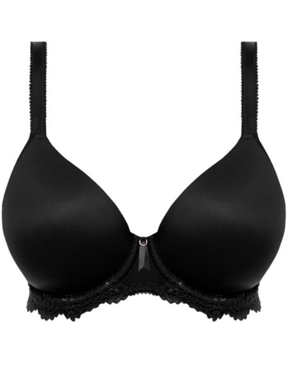 Freya Expression Demi Plunge Moulded Bra Black 30DDD NEW MSRP $66